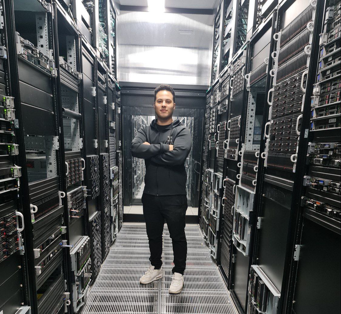Visita técnica em datacenter